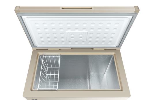 格力 晶弘冰柜 单温柜 202L 冰箱伴侣 强劲冷冻 BC/BD-202DA/时代金 商品图1