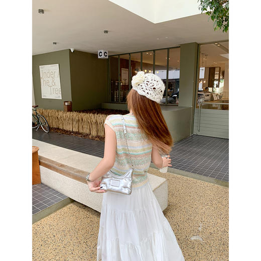 【129元任选2件】现货！宽松休闲风渐变条纹T 商品图4