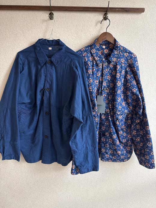 Outil蓝染/碎花口袋外套 商品图9