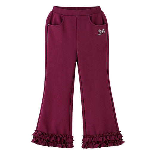 【实体店同款】女童全腰针织长裤秋季新款安奈儿童装XG536139 商品图6