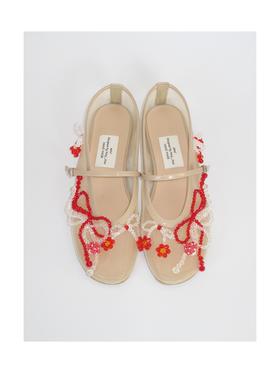 Kaiy Xiao 蝴蝶结串珠 网纱玛丽珍