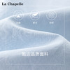 会员福利【100棉！透气亲肤】拉夏贝尔/La Chapelle法式纯色圆领后背交叉系带泡泡袖连衣裙长裙女 商品缩略图3