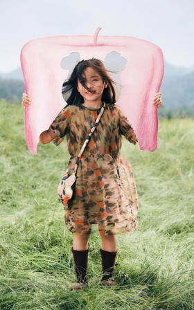 jnby   25年秋款  短袖连衣裙  1P7G20840