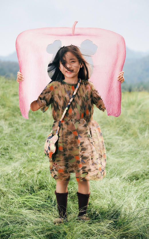 jnby   25年秋款  短袖连衣裙  1P7G20840 商品图0