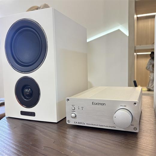 天作之合 英国Mission LX-1音箱+Esxtnon功放人声监听HIFI入门套装 商品图1