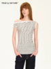 TRUE by NATURE/25SUT10/斜肩条纹短袖T恤 商品缩略图1