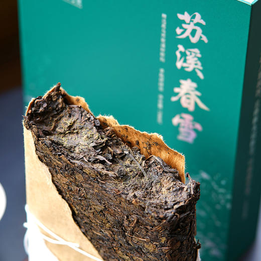 晋丰厚 苏溪春雪 700克高马二溪苏家溪原料安化黑茶手筑茯砖茶 商品图2