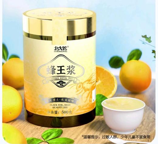 北大荒鲜蜂王浆（冷冻）500g 商品图0