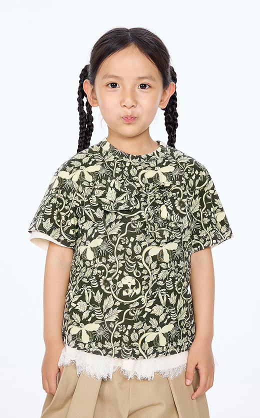 Jnby  25年秋款   短袖T恤  1P7112131 商品图4