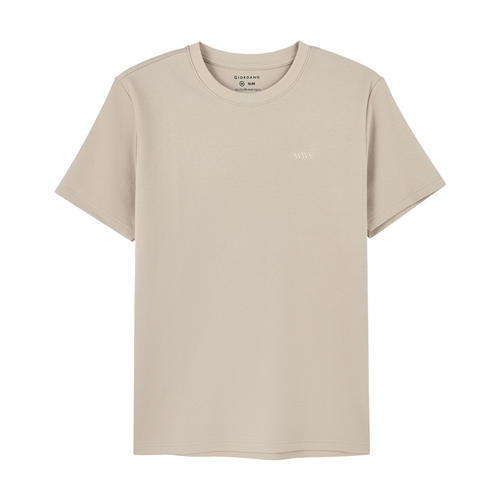 佐丹奴男装25年新款吸湿透气短袖T恤衫01025205 商品图2