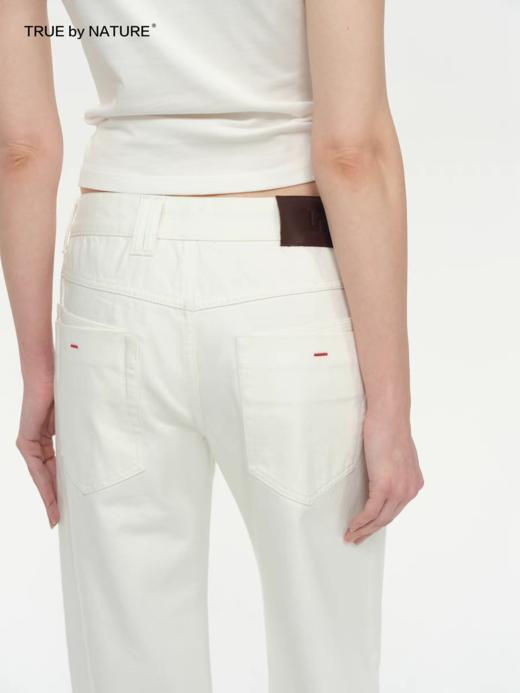 TRUE by NATURE/25SPN01/低腰直筒牛仔裤 商品图3