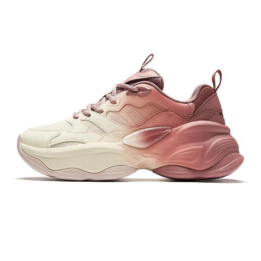 【35.5/36断码】安踏坚果2.0丨厚底老爹鞋女春季新款潮流运动鞋女鞋122518891【库存有限，如无货将做退款，介意慎拍！】 商品图0