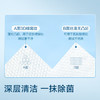 京东京造杀菌湿巾80片*4包 杀菌率99.9%无酒精湿巾纸 卫生湿纸巾儿童可用 商品缩略图3