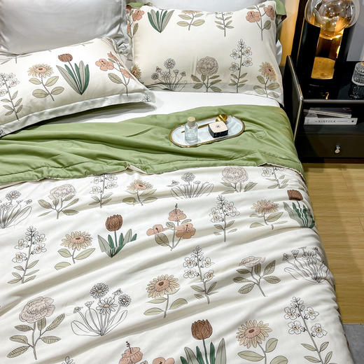 【维科家纺】莱赛尔印花抑菌夏凉被-语薇 商品图4