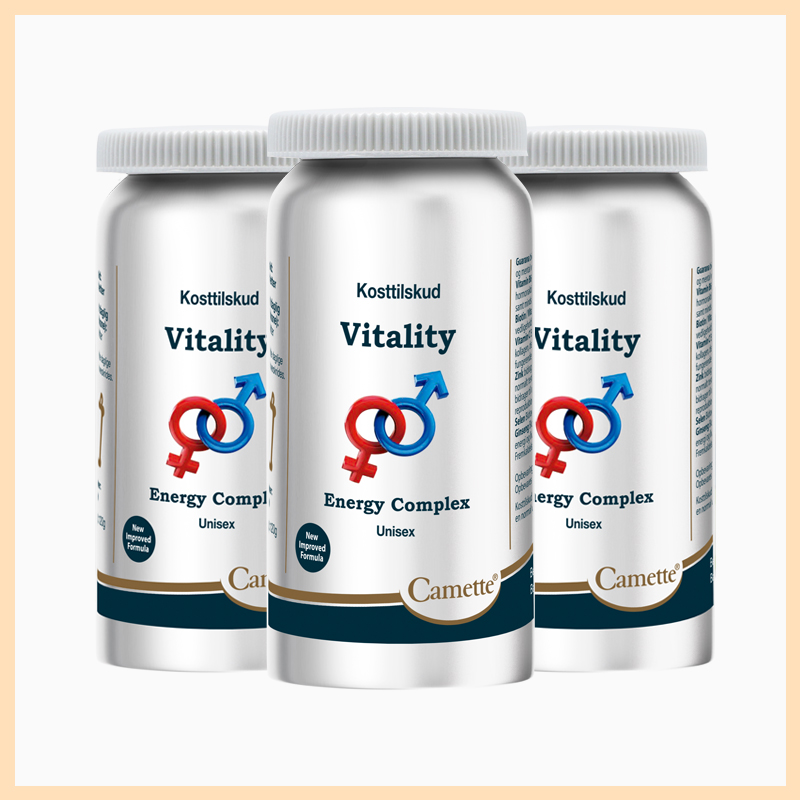丹麦Camette凯麦特 新升级活力肾宝   120粒/瓶