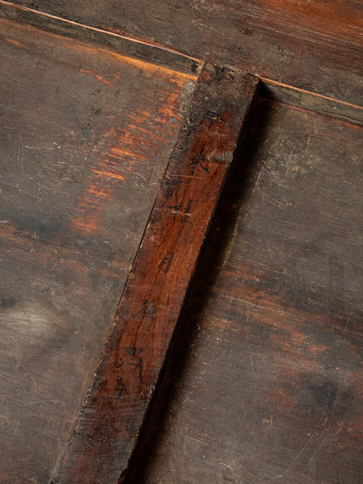 明	黄花梨束腰罗锅枨马蹄腿半桌 商品图4