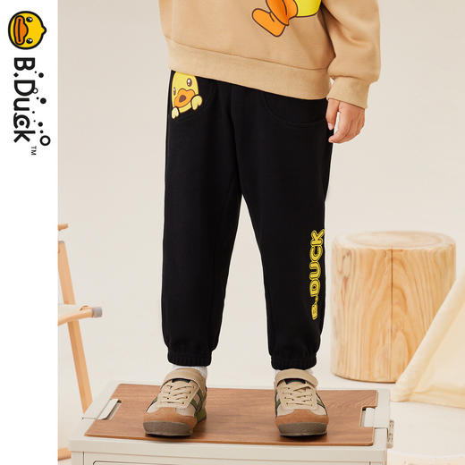 B.Duck小黄鸭童装春秋针织长裤105-150 BF3463051A 商品图0