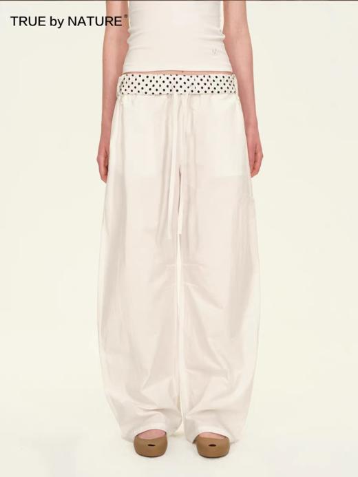 TRUE by NATURE/25SUK08/纯棉高密纸感休闲裤 商品图3