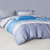 【维科家纺】全棉印花三件套-诺威（蓝） 商品缩略图1