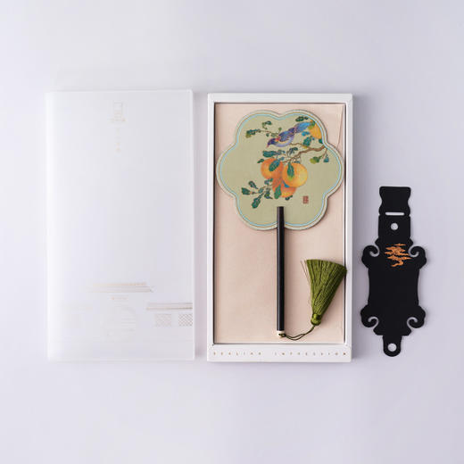 西泠印社 创意丝绸文人雅扇团扇 商品图3