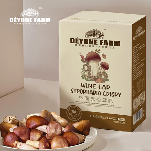 林间赤松茸脆 营养丰富酥脆香甜爽口80g/盒 商品图4