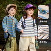 【新品】【条纹】嘟嘟家儿童条纹长袖t恤秋装男童上衣秋季女童衣服童装潮 商品缩略图0