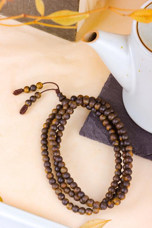 【沉香溯源】沉水级圆珠多圈 5mm/6mm/7mm BCQNCS201/BCQNCS202/BCQNCS203 （特殊商品请在收货之后48小时内申请退换货，过期不予处理！！！） 商品图5