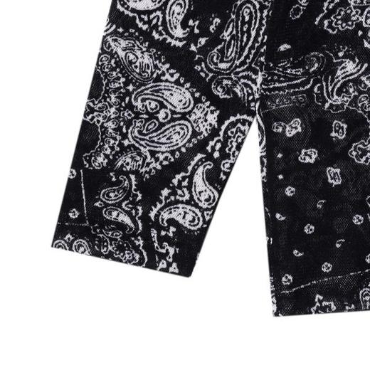 T4362SDSA夏季新款男士痞帅撞色抽象图案设计圆领长袖T恤百搭时尚上衣 商品图4