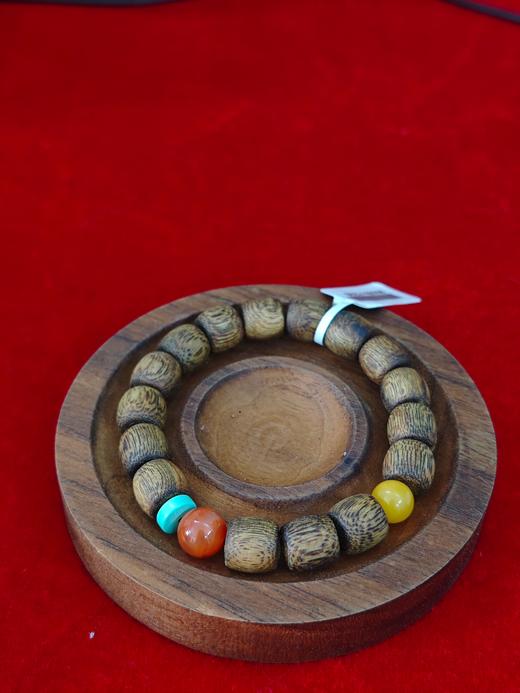 【沉香溯源】棋楠鼓珠蜜蜡南红手串 BCCSDIY328 （特殊商品请在收货之后48小时内申请退换货，过期不予处理！！！） 商品图3