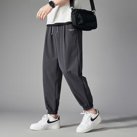 【超大码】【DH】大依优型大码速干九分裤运动直筒裤男夏季潮流加大码休闲裤子胖子加肥宽松300斤