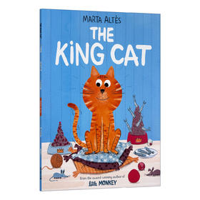 猫王 英文原版 The King Cat 玛塔艾德丝 儿童故事友谊绘本 麦克米伦 Macmillan 英文版进口原版英语书籍
