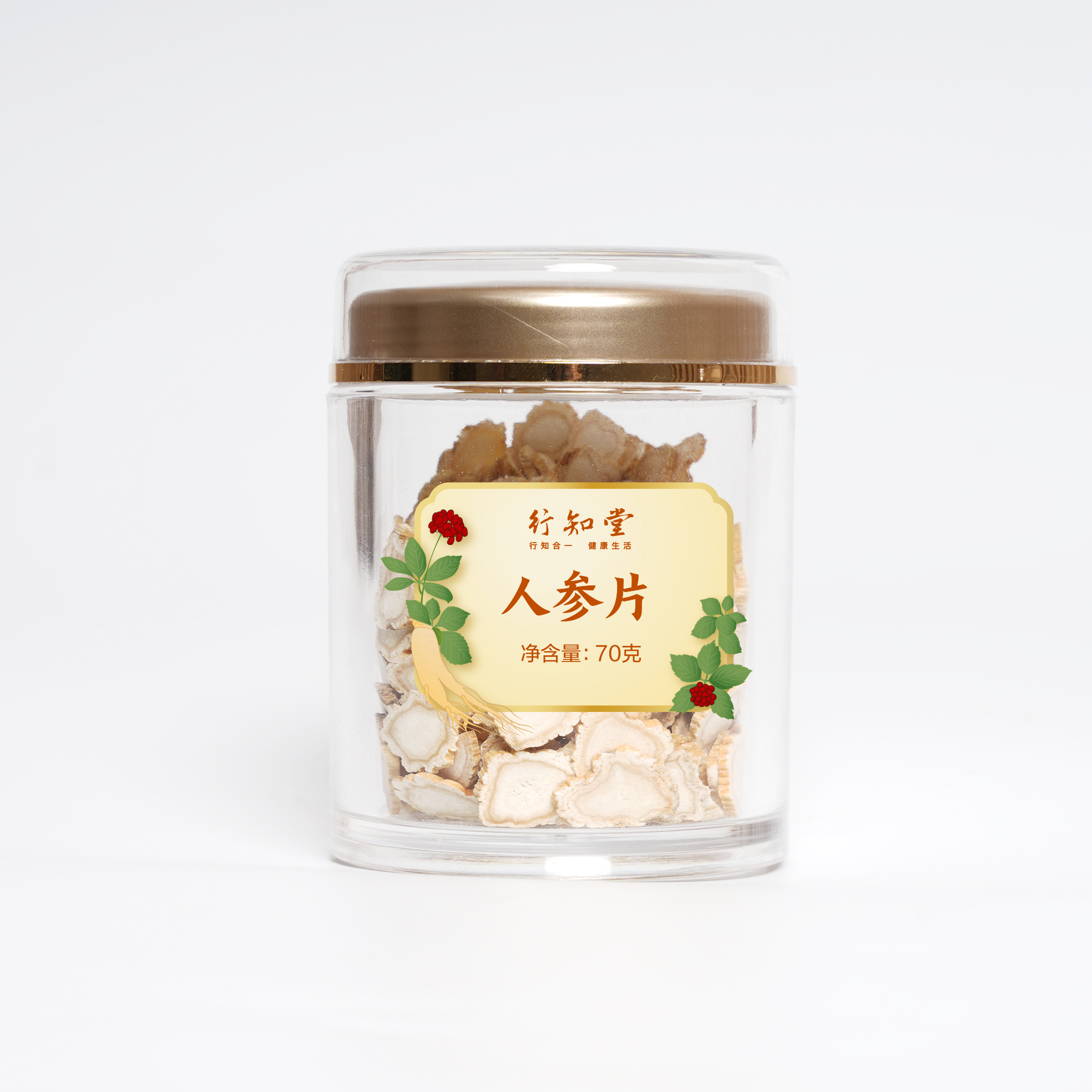 吉林人参片 5年生 （70g/罐）