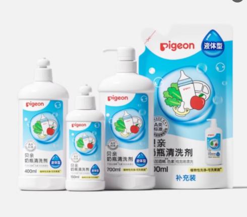 贝亲奶瓶洗涤剂 奶嘴果蔬清洗液700ml清洗剂大瓶装/PIG-MA27 商品图2