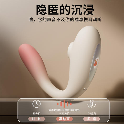 wowyes欧亚思欢心穿戴跳蛋远程APP遥控女生吮吸自慰器情趣用品 商品图2