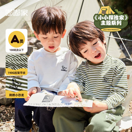 【新品】宝宝长袖T恤婴儿打底衫秋季男童上衣儿童衣服婴儿秋装小童童装潮t 商品图0