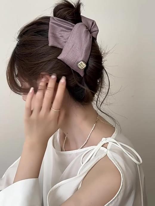 🔥卖了1.1W➕的【miu系鲨鱼夹】 气质且贵气  氛围感一下拉满🔥 商品图11