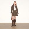 lost in echo2025早秋新款波西米亚仿麂皮流苏短夹克外套高腰短裙 商品缩略图0