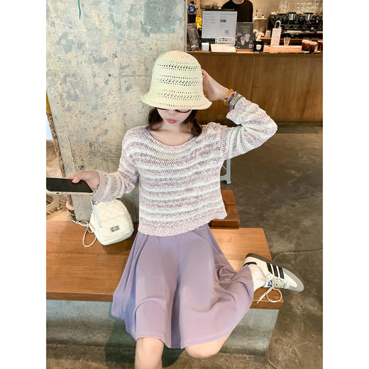 <曾小咸推荐>现货秒杀！最后一波 ！抢到赚到！条纹镂空针织罩衫 日常169.99 立减90 秒杀79.99！背心连衣裙 日常159.99 立减100 秒杀59.99！ 商品图3