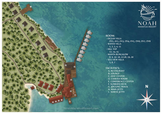 【度假村】印尼马拉图 Noah Maratua Resort 潜水度假套餐 商品图8