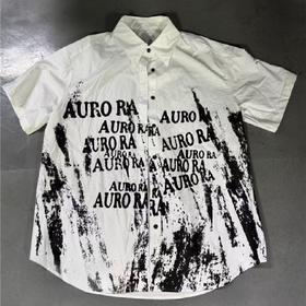 NC个性字母印花短袖衬衫50410 夏季 007362201014
