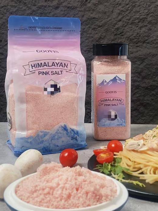 买一送一！❌拒绝污染盐，0污染矿盐！ 【GOOVIS喜马拉雅粉盐】上亿年⛰ 蕴养的生命之盐，🌟纯天然、无着色、无加工、低负担，富含84种矿物质~ 商品图0