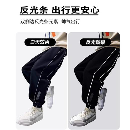 【男童速干裤！大清仓！】男童夏季反光条防蚊裤 2025新款中大童速干裤 子夏款大男孩运动裤潮 商品图2