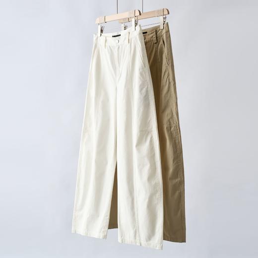 「自」全新升级【铂金会员220/天猫299/差价79】(13427)洛诗琳 秦岚同款神裤2025夏季新品棉质休闲弯刀工装裤女 商品图0