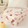 【超柔软糯】A类牛奶丝针织棉大豆夏被超柔软糯可水洗活性印花夏凉被 商品缩略图3