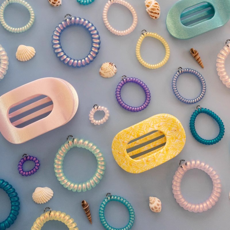 【美国品牌】Teleties时尚两用手环发圈(2只装)