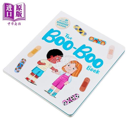 预售 【中商原版】ok贴之书 The Boo Boo Book 英文原版 儿童早教认知 教孩子们如何处理割伤和擦伤 附可重复使用贴纸 进口童书 商品图1