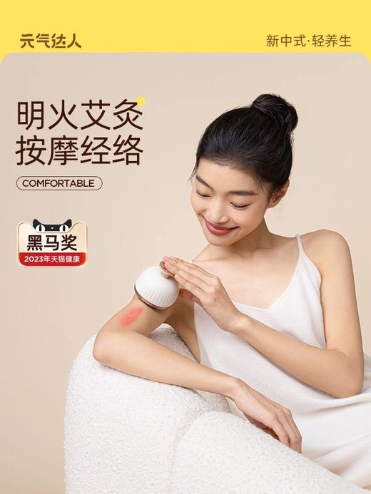 元气达人经络刷 （经络刷+10ml精油+28颗艾柱） 商品图0