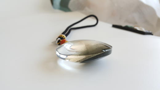 【天然正品】天然绿幽灵聚宝盆（财源广进）水晶车挂手把件55.5*54.8*19.5MM（皆取最大值）中性款现售价：880特价！170725NJ05 商品图5