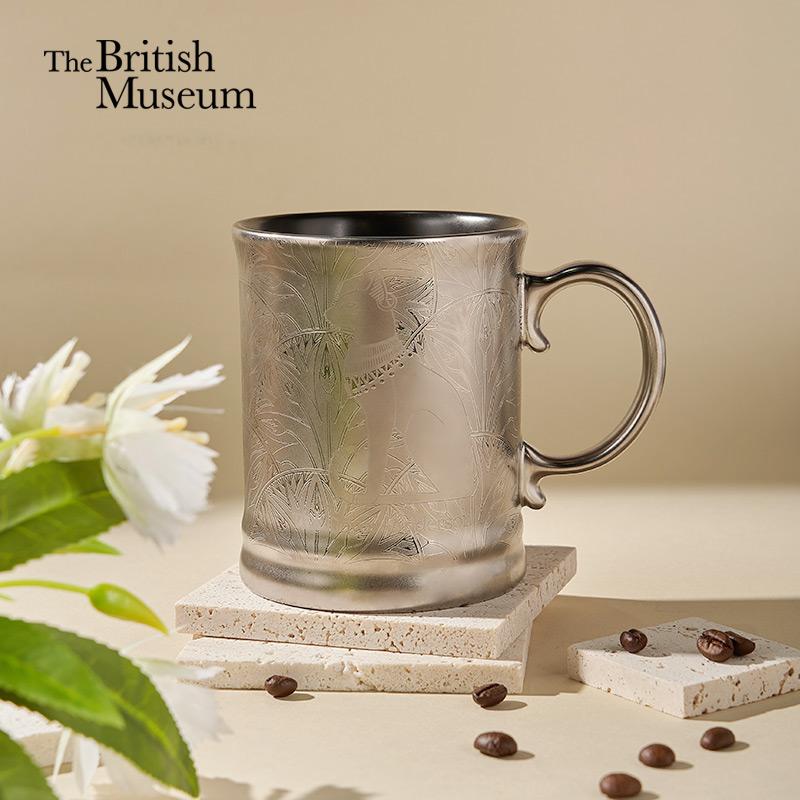 大英博物馆安德森猫系列猫影流光复古马克杯