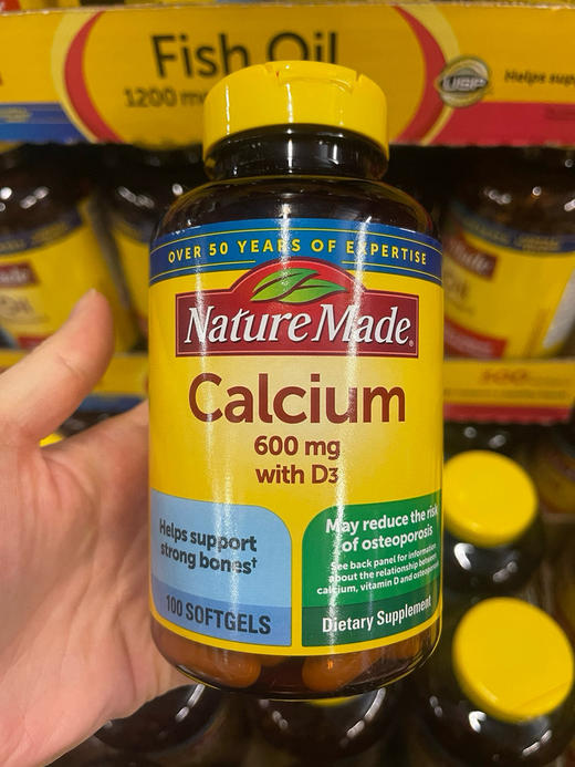 美国🇺🇸直邮特价240元🉐包税包邮到手！🔥naturemade液体钙100粒，只需一天一粒！或者严重缺钙者每天2粒 商品图2